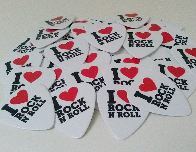 Palhetas de Guitarra série I Love Rock N Roll Groove Picks